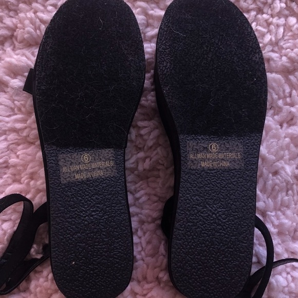 Dolls Kill Platform Strappy Faux-Suede Sandals - Picture 13 of 16